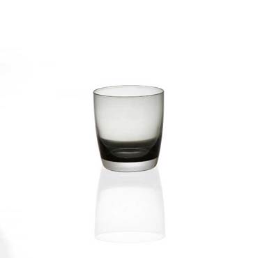 Cryspo Trio Σετ 6 Τεμαχίων Ποτήρι Ουίσκι 355ml από Φυσητό Γυαλί 'IRID SMOKE' 5201351